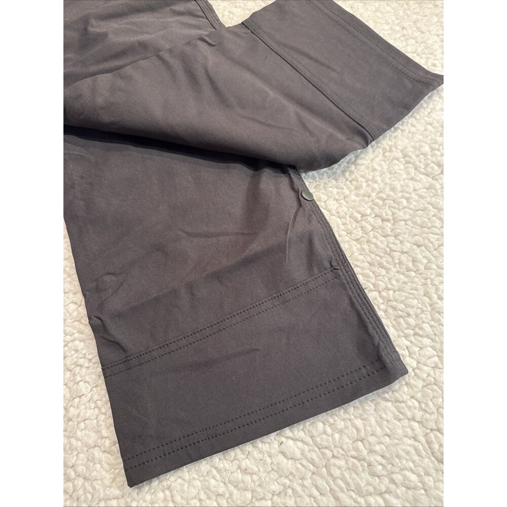 NEW Prana Zion II Pants Men's 31x32 Stretch Relaxed Fit Cargo Dark Iron Straight - Picture 4 of 7